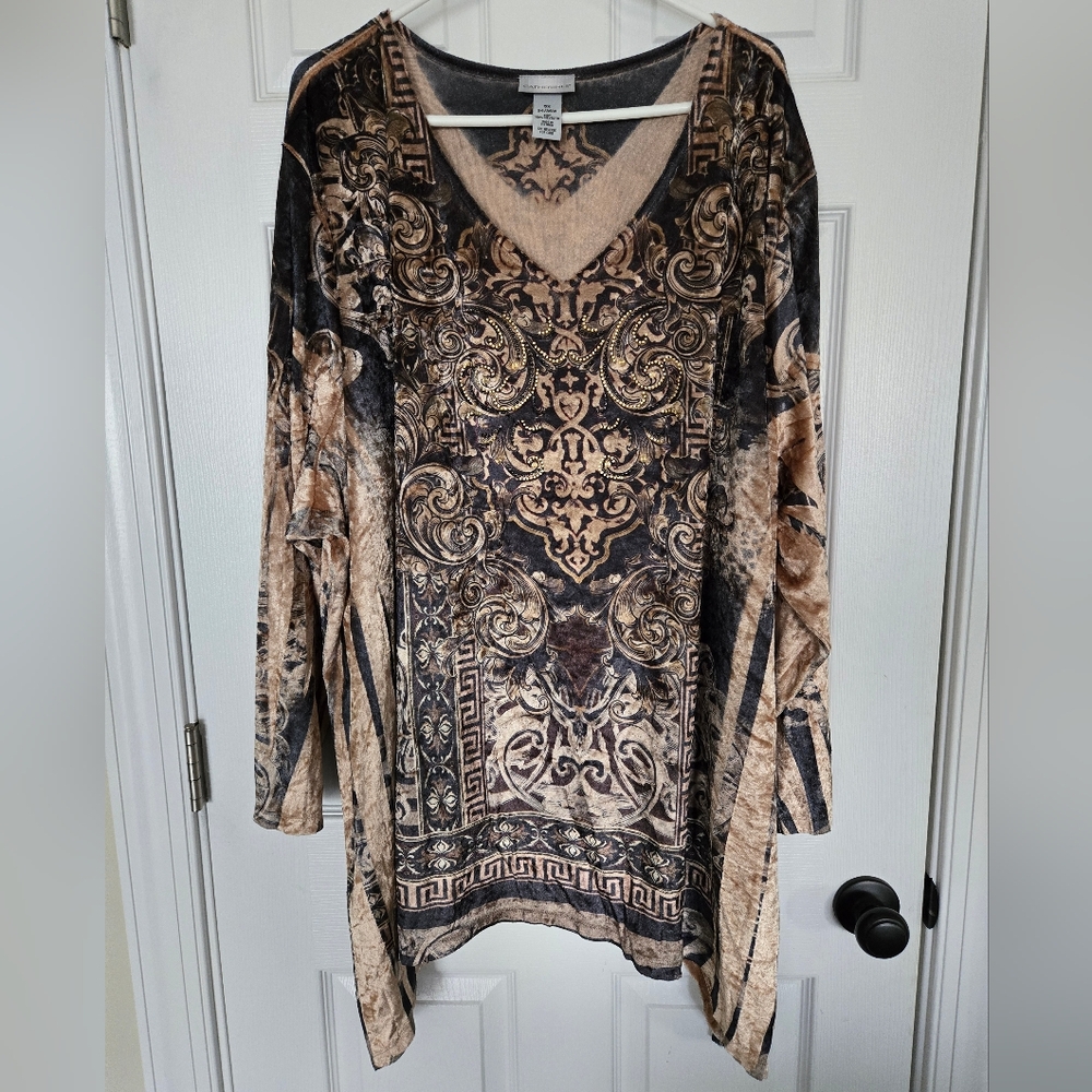 Catherine's Plus Size 5X Blouse (NWOT)